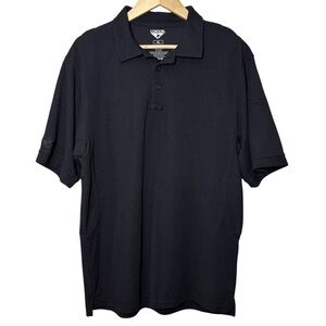 Condor Combat Shirt Men's XL Black Short Sleeve Polo Tactical Lightweight Police
